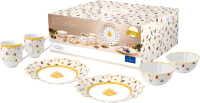 Набор столовой посуды Villeroy & Boch Toys Delight / 14-8585-9075 (белый/золото) - 