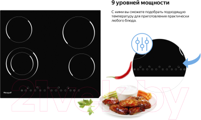 Электрическая варочная панель Weissgauff HV641B