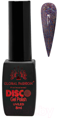 Гель-лак для ногтей Global Fashion Disco Gel Polish B11 (8мл)