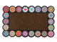 Коврик грязезащитный Attribute Mosaic Rondo AMM575 (коричневый) - 