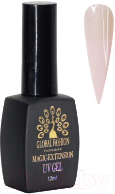 Моделирующий гель для ногтей Global Fashion Magic-Extension с шиммером 4 (12мл)