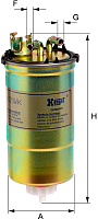 Топливный фильтр Hengst H129WK - 