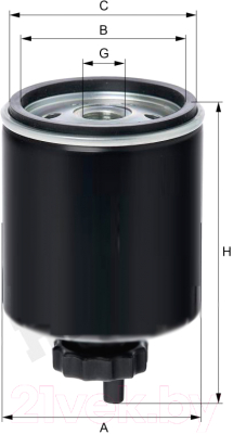Топливный фильтр Hengst H134WK