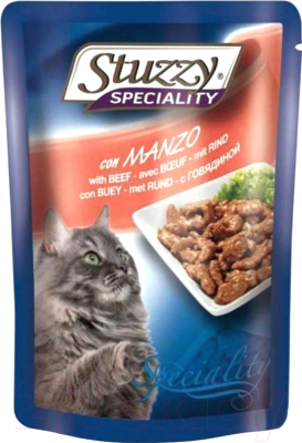 

Корм для кошек Stuzzy, Speciality с говядиной