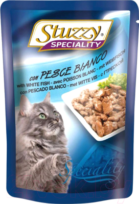

Корм для кошек Stuzzy, Speciality с треской