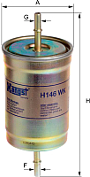 Топливный фильтр Hengst H146WK - 