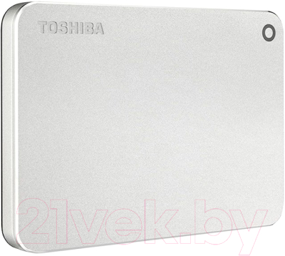 Внешний жесткий диск Toshiba Canvio Premium 2TB (HDTW220ES3AA) (серебристый)