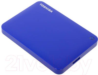 Внешний жесткий диск Toshiba Canvio Advance 3TB (HDTC930EL3CA) (синий)