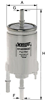 Топливный фильтр Hengst H155WK02 - 