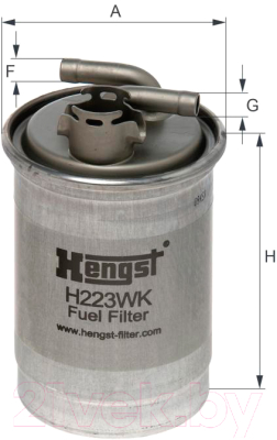 Топливный фильтр Hengst H223WK