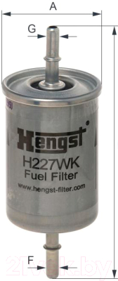 

Топливный фильтр Hengst, H227WK