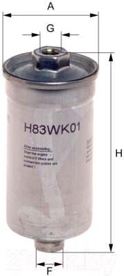 Топливный фильтр Hengst H83WK01
