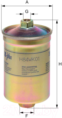 Топливный фильтр Hengst H84WK01