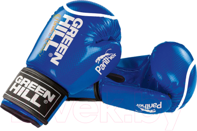 Боксерские перчатки Green Hill Panther BGP-2098 / 10oz (синий)