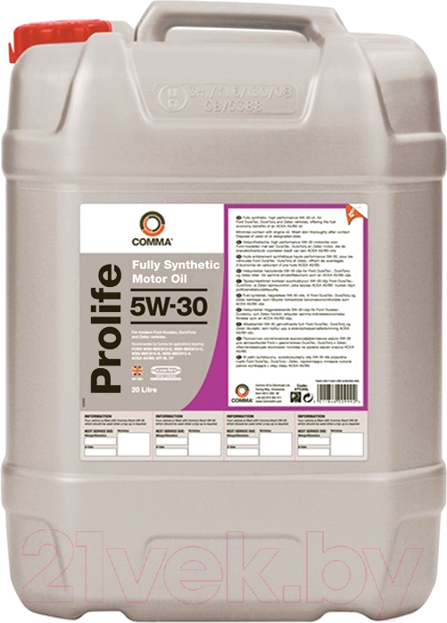 Моторное масло Comma Prolife 5W-30 PRO20L (20л)