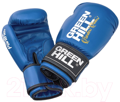 Боксерские перчатки Green Hill Panther BGP-2098 12 oz (синий)