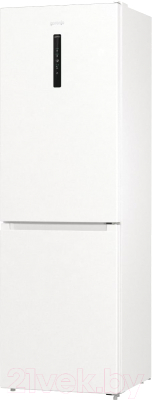 Холодильник с морозильником Gorenje NRK6192AW4