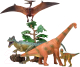 Набор фигурок коллекционных Masai Mara Динозавры и драконы для детей. Мир динозавров / MM206-025 - 