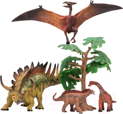 Набор фигурок коллекционных Masai Mara Динозавры и драконы для детей. Мир динозавров / MM206-021