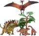Набор фигурок коллекционных Masai Mara Динозавры и драконы для детей. Мир динозавров / MM206-021 - 