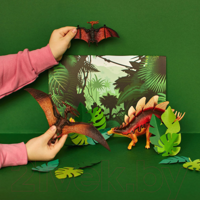 Набор фигурок коллекционных Masai Mara Динозавры и драконы для детей. Мир динозавров / MM206-022
