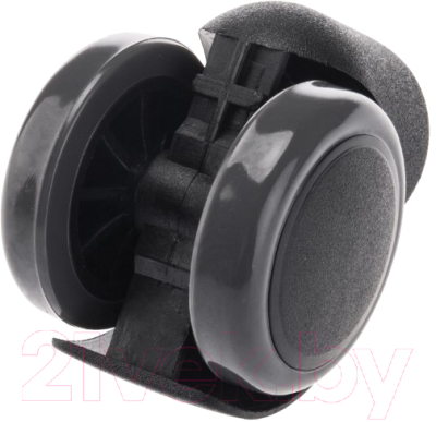 Комплект колес мебельных Brabix для кресла d11 5 шт / 532009 (прорезиненный/черный)