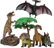Набор фигурок коллекционных Masai Mara Динозавры и драконы для детей. Мир динозавров / MM206-015 - 
