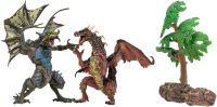 Набор фигурок коллекционных Masai Mara Динозавры и драконы для детей. Мир драконов / MM207-001 - 