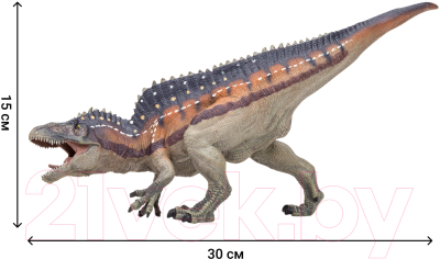 Фигурка коллекционная Masai Mara Мир динозавров. Акрокантозавр / MM206-001