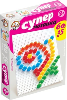 

Развивающая игра, Мозаика. Супер / 02017