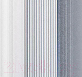 Изображение товара Порог Domoletti Полукруглый 30мм 0.9м (серебро матовое)