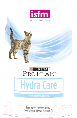 Влажный корм для кошек Pro Plan Hydra Care способствующий увеличению потребления воды (85г)