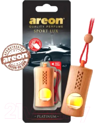 Ароматизатор автомобильный Areon Fresco Sport Lux Platinum / ARE-FGL03