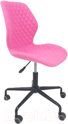 Кресло офисное AksHome Delfin (розовый)