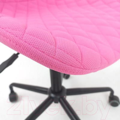Кресло офисное AksHome Delfin (розовый)