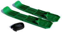 Мини-лыжи Престиж Пластиковые с креплением детские зеленые / ML01-GREEN - 