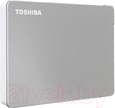 Внешний жесткий диск Toshiba Canvio Flex 2TB Silver (HDTX120ESCCA)