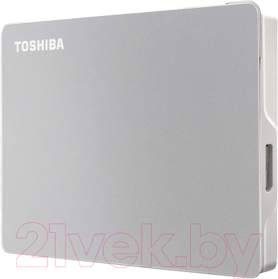 Внешний жесткий диск Toshiba Canvio Flex 2TB Silver (HDTX120ESCCA)