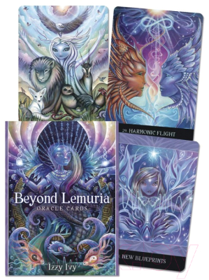 Изображение товара Гадальные карты Blue Angel Publishing Beyond Lemuria Oracle Cards - Pocket Edition / PBL56