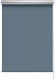Рулонная штора LEGRAND Блэкаут Сильвер 140x175 / 58 091 337 (синий) - 