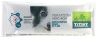 Лакомство для собак TiTBiT Гематоген мясной для пожилых собак / 22528 (16шт) - 