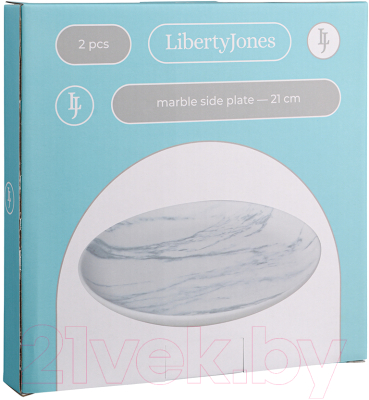 Набор тарелок Liberty Jones Marble / LJ-RM-PL21 (2шт)