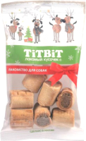 

Лакомство для собак TiTBiT, Новогодняя коллекция. Печенье Роллы / 22979