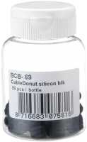 Набор наконечников для рубашек троса BBB CableDonut / BCB-69 (50шт, черный) - 