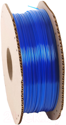 Пластик для 3D-печати SynTech PETg 1.75мм 1кг / 31018 (синий прозрачный)
