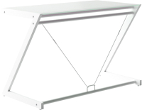 

Письменный стол Unique, DD Z-line Desk Plus 816-PLUS-W-G-W