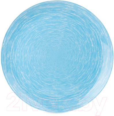 Тарелка столовая обеденная Luminarc Brush Mania Light Blue Q6011