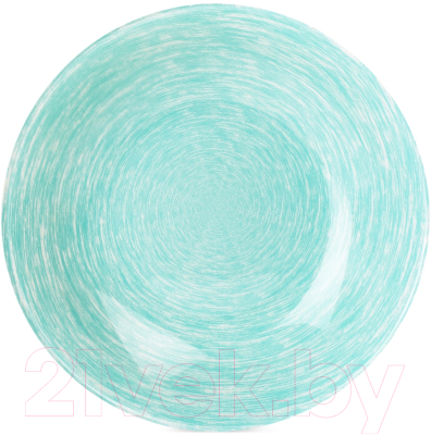 Тарелка столовая глубокая Luminarc Brush Mania Turquoise Q5959