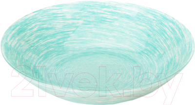 Тарелка столовая глубокая Luminarc Brush Mania Turquoise Q5959
