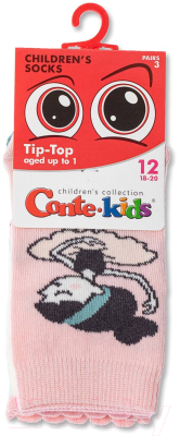 Изображение товара Носки детские Conte Kids Tip-Top 726 (р.12, ассорти, 3 пары)